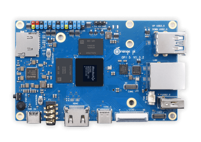 Orange Pi 5 single-board computer